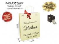 BUSTE IN CARTA KRAFT PANNA 